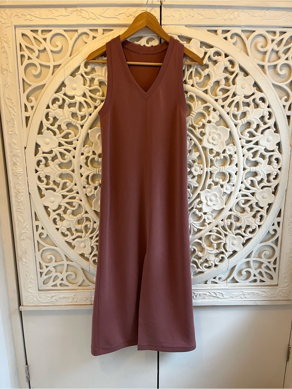 Lululemon Racerback Midi Dress Dusty Rose Size 4/6